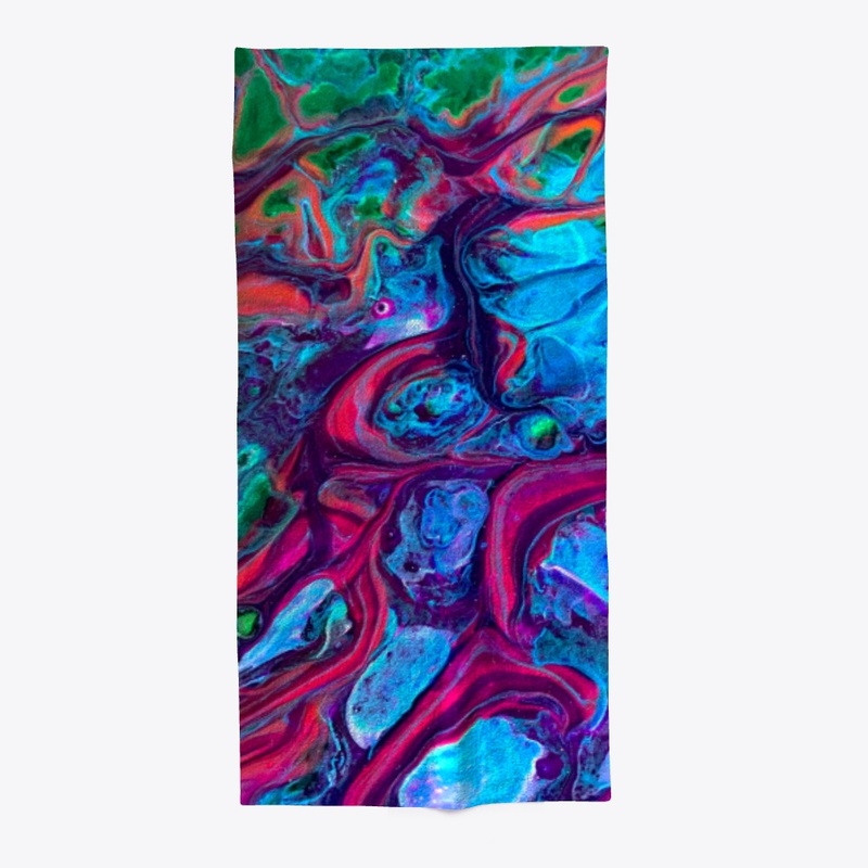 Psychodelic Vivid Statement Print