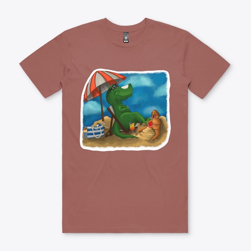 Beach Vibes - Compact Outline