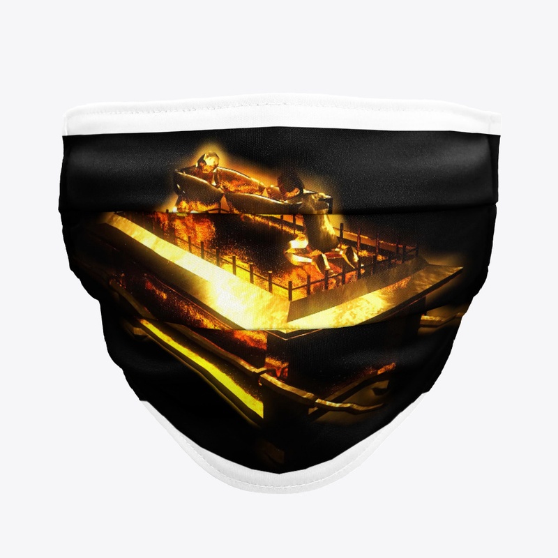 shining golden ark of the covenant