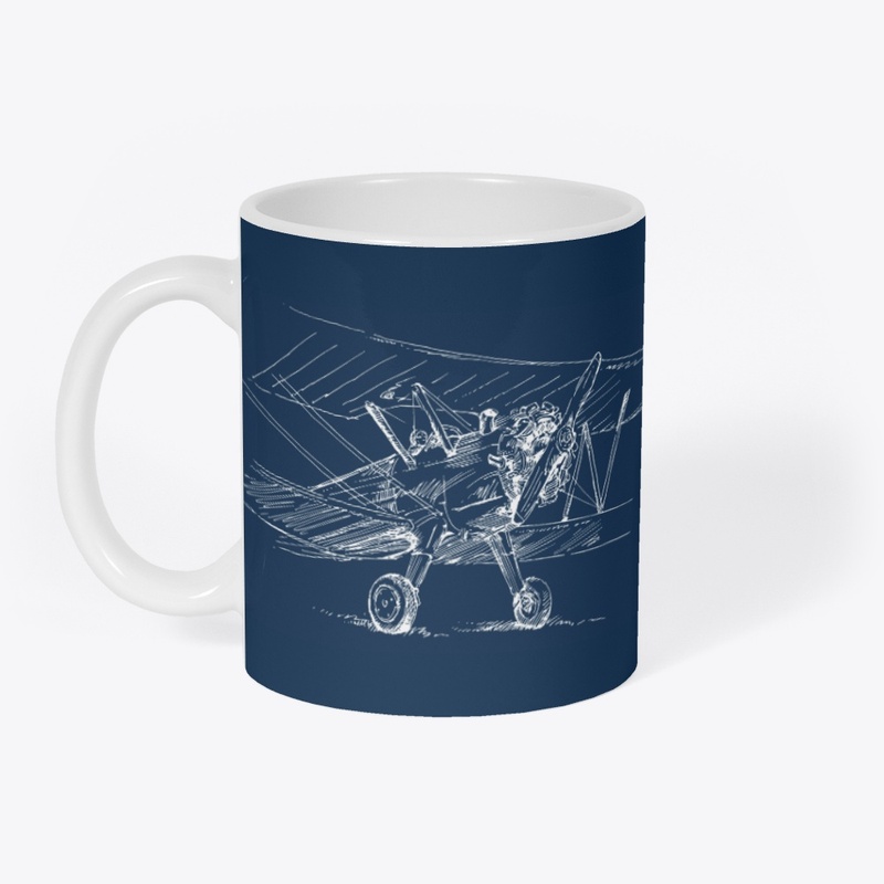 Biplane Sketch