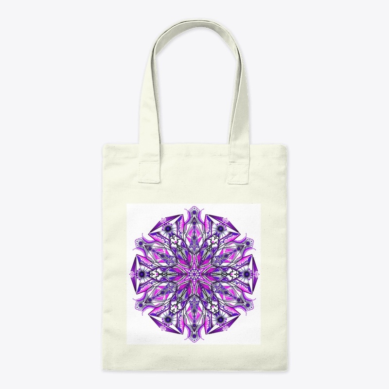 Mandala "Purple Drop"