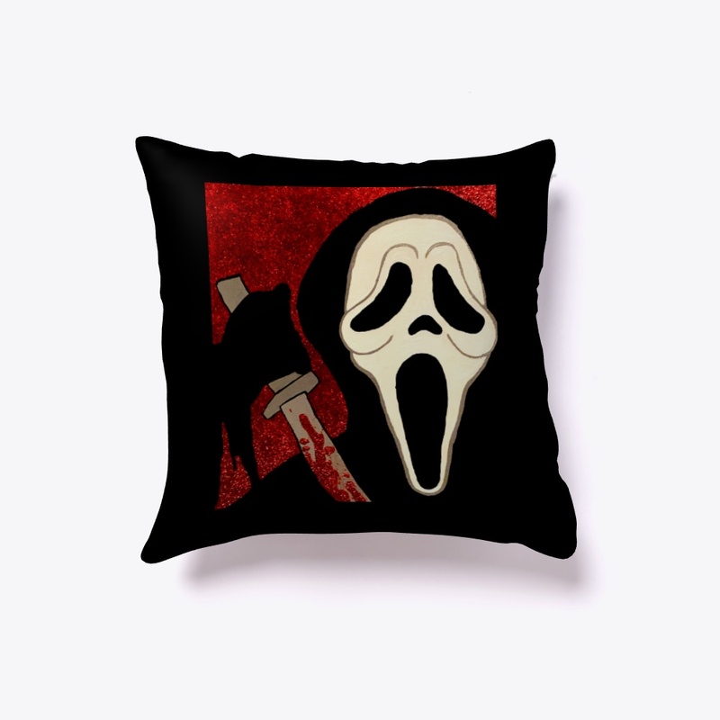 Ghostface Scream Portrait Painting