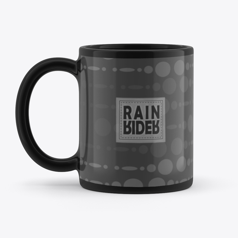 RainRider Black Mug