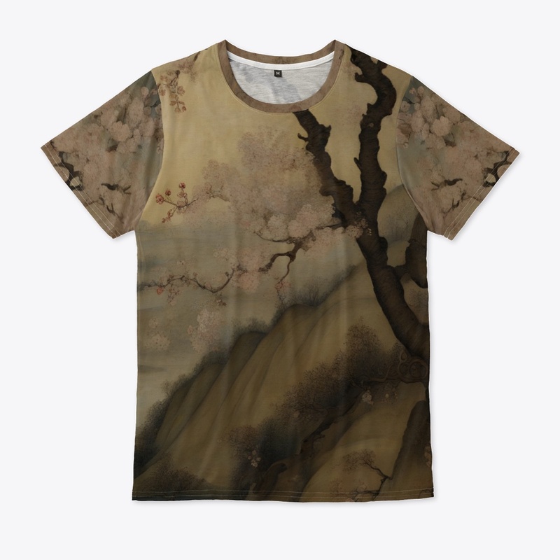 Medieval Cherry Blossom Print