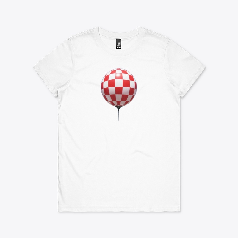Red Checked Balloon