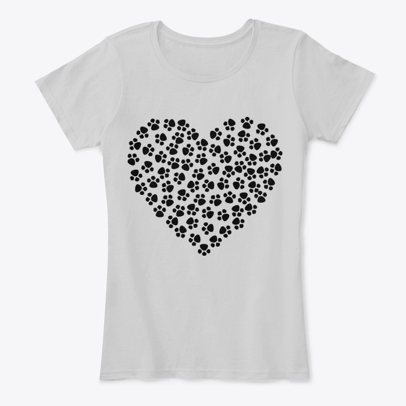 I love my dog heart t-shirt