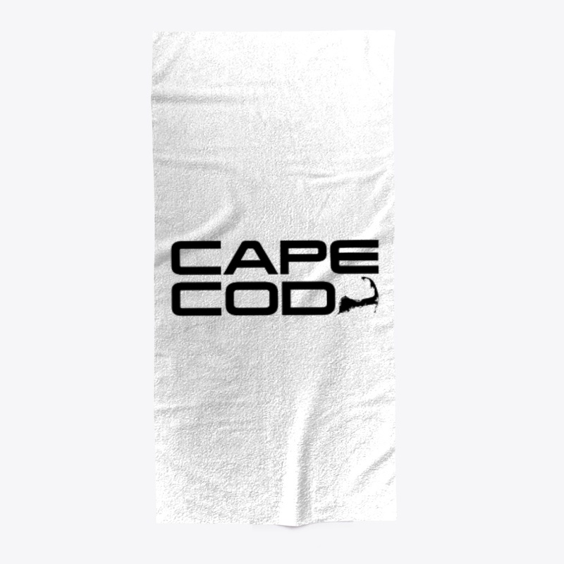 Cape Cod Beach Towel Black