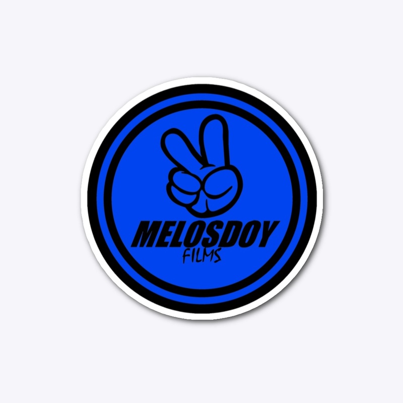 Sticker Blue & Black