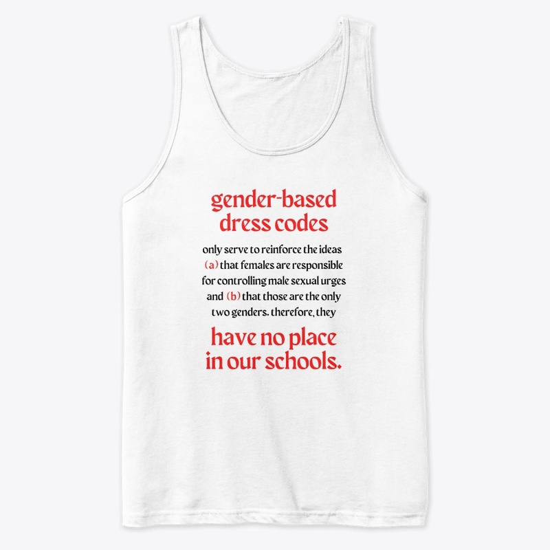 gender-based dress codes have no place.