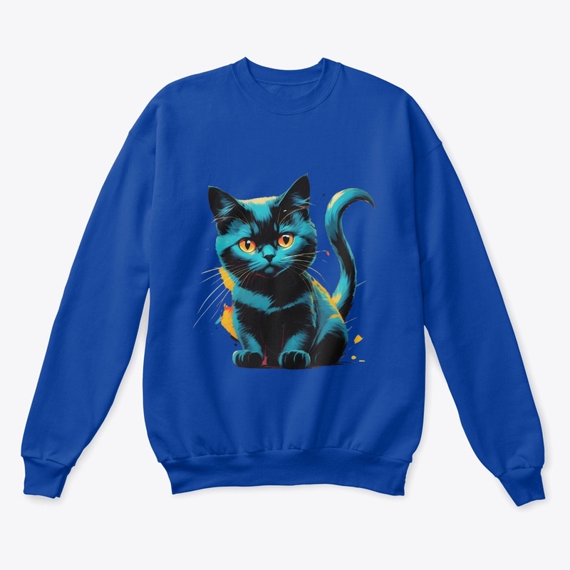cute night cat