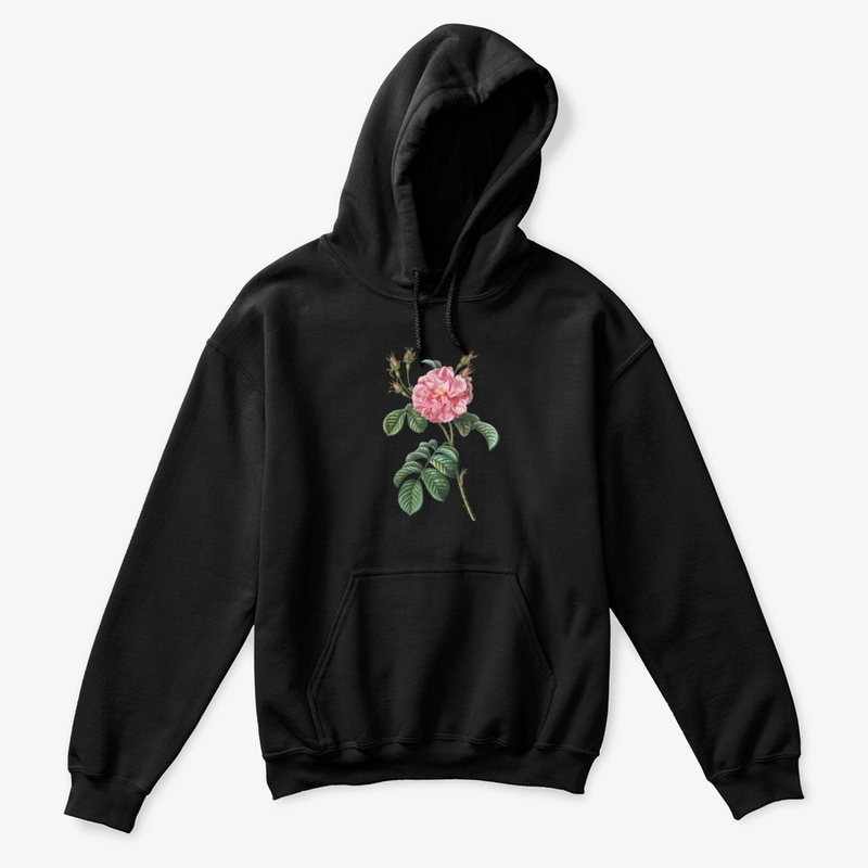 🎁 New Vintage Pink Wild Rose Botanical 