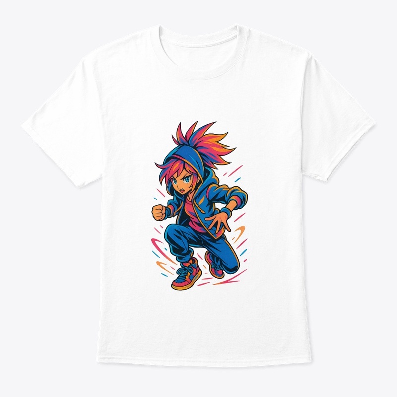 Futuristic Anime Warrior 