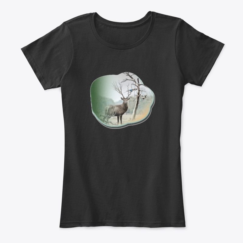 Brown deer design