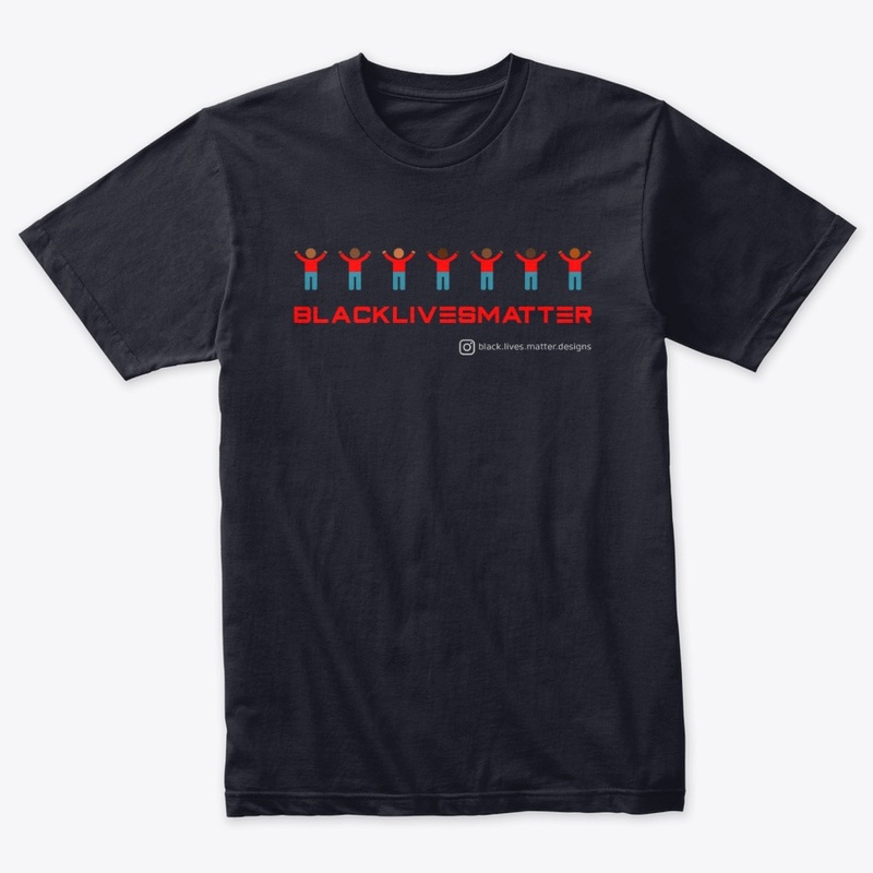 Black Lives Matter seven # blues
