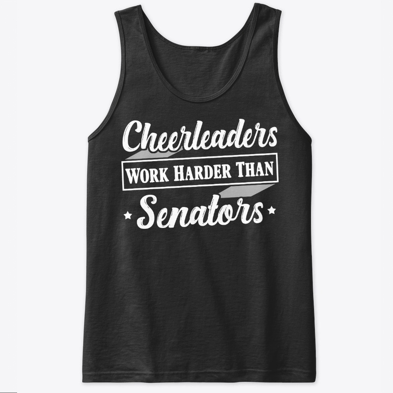 Funny Cheerleader Gift Work Harder