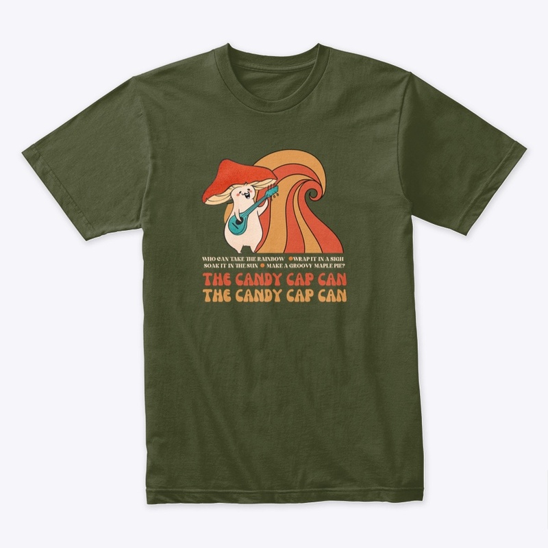 The Candy Cap Cap Mushroom Man
