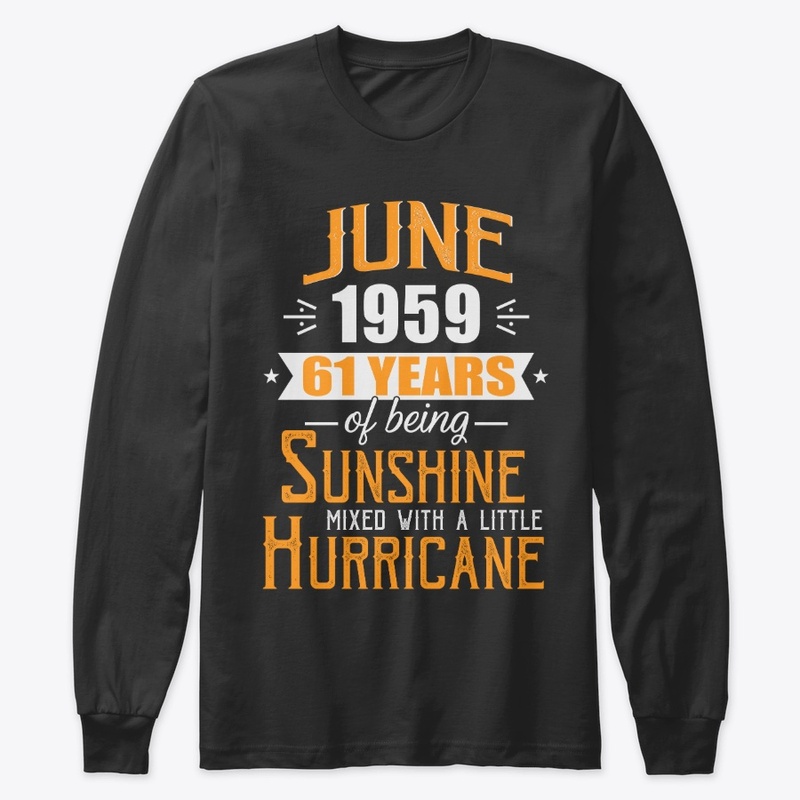 June 1959, 61 Years Anniversary Gift