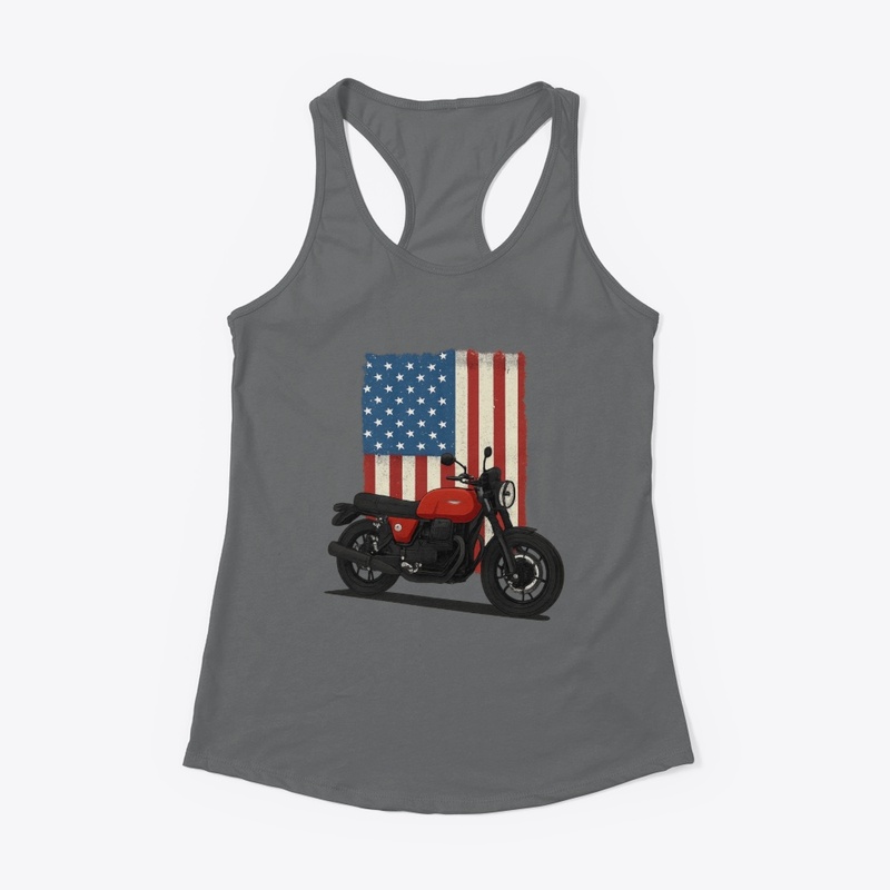 American Motorcycle T-Shirt Design