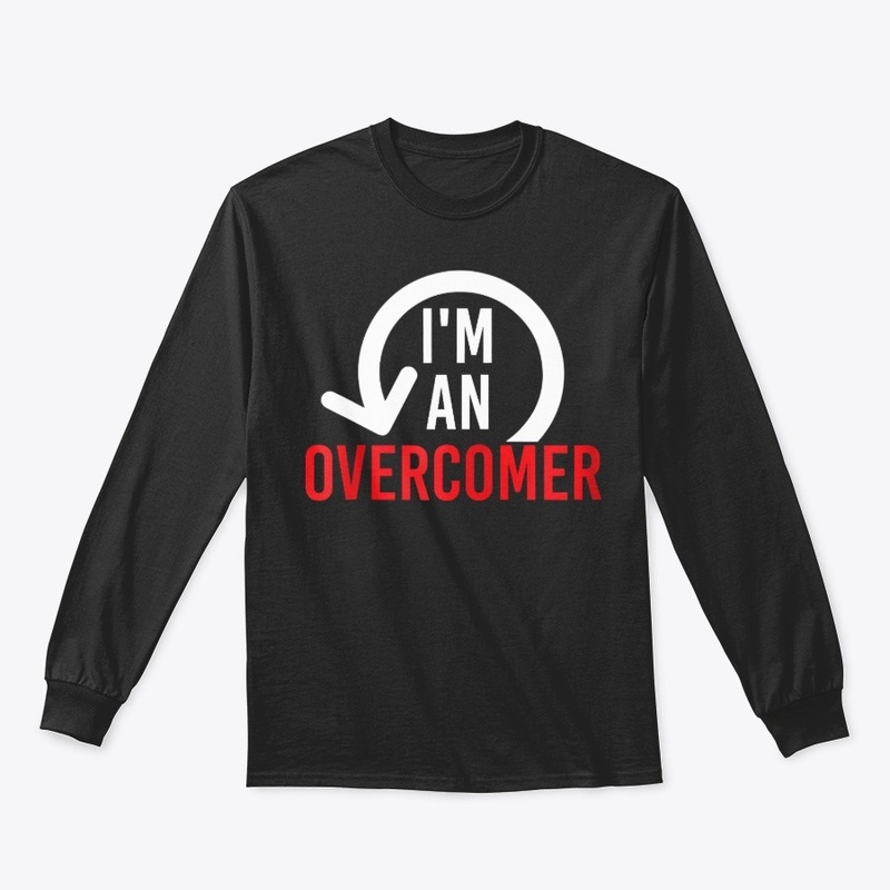 I'm an Overcomer Zip T-Shirt Hoodie