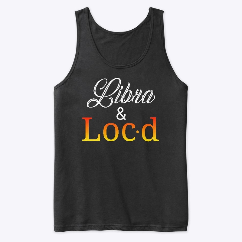 Libra & loc'd zodiac tee shirt
