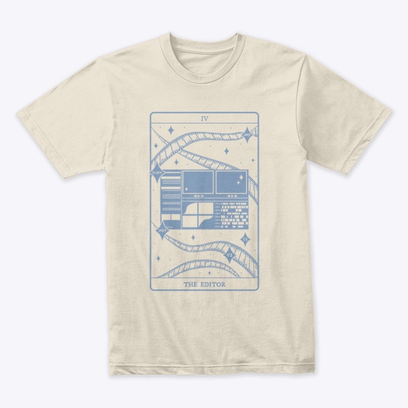Editor Tarot Tee | Cream