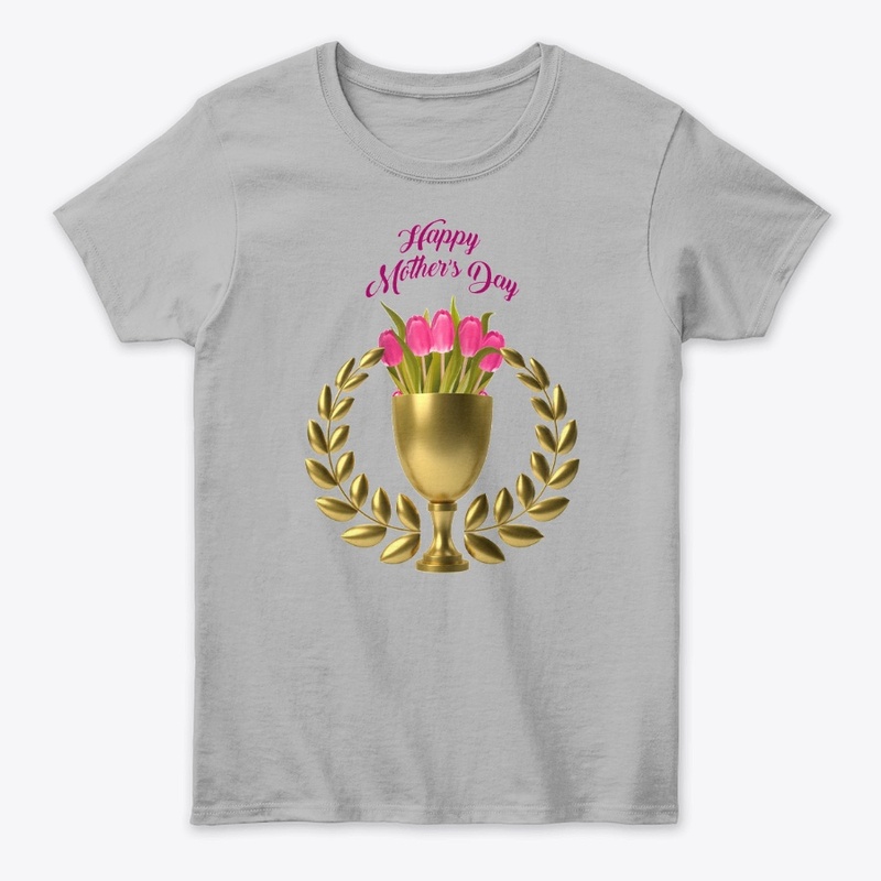 Happy Mother's Day with tulips