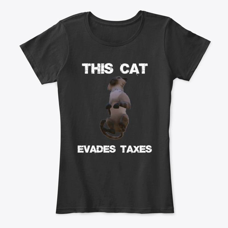 This cat evades taxes