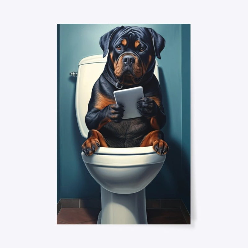 Rottweiler Bathroom