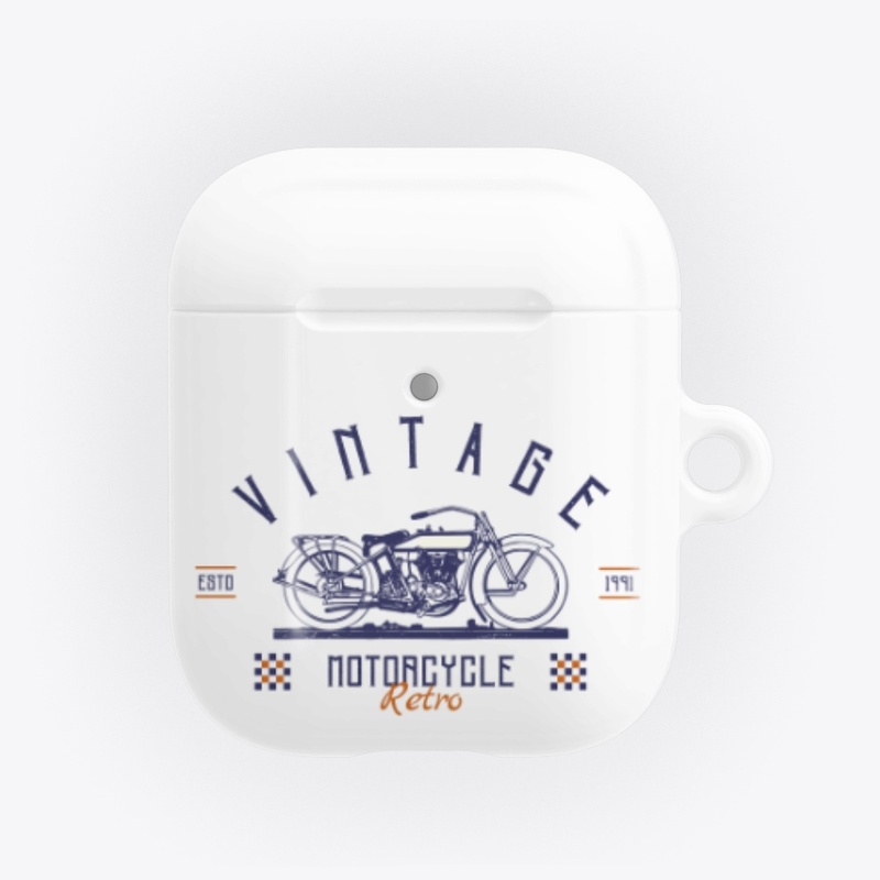 Vintage Motorcycle Retro Style