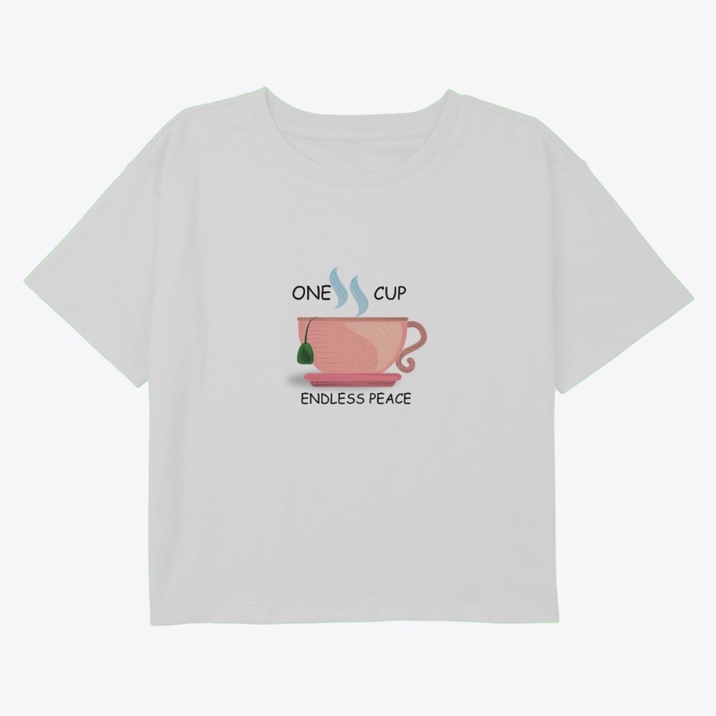 Tea tee shirt 