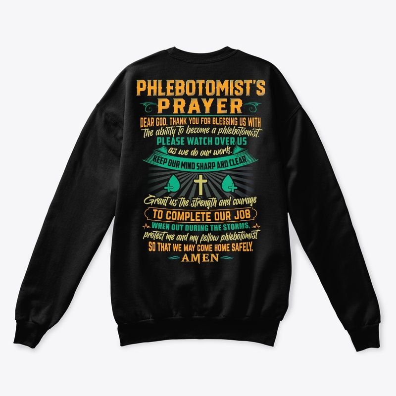 Phlebotomist's Prayer Hoodie 
