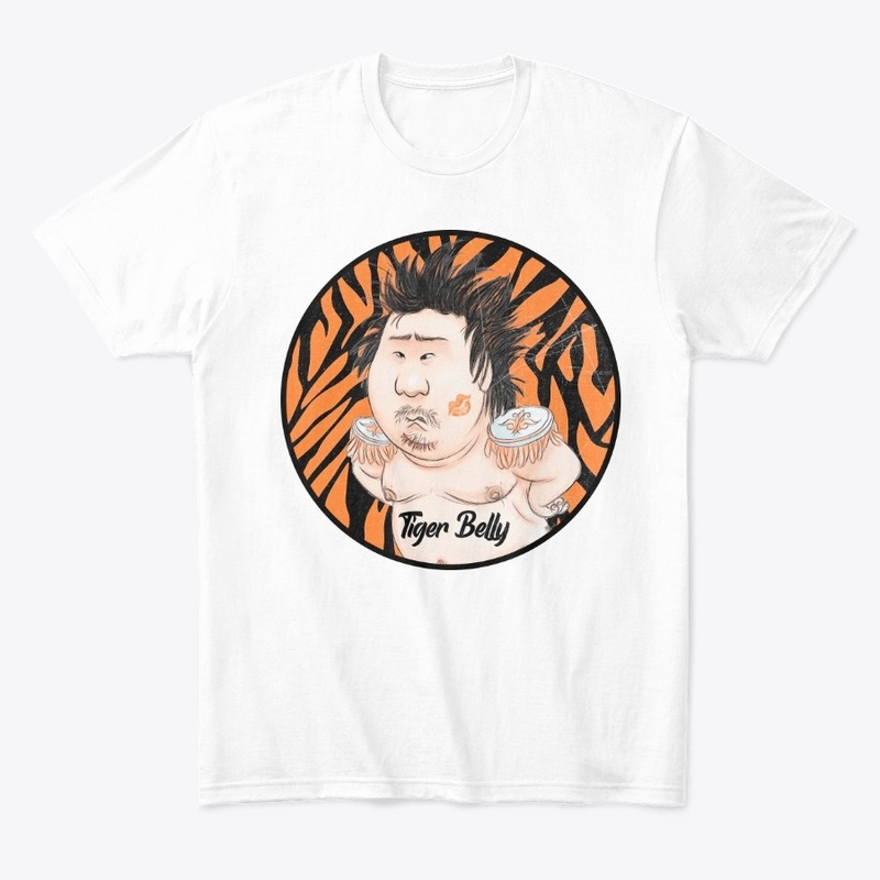 FUNNY TIGER BELLY