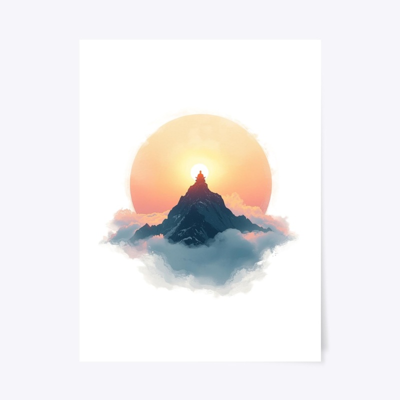 Ethereal Mountain Meditation