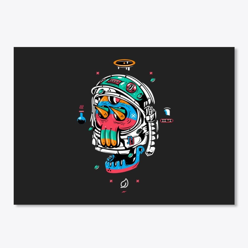 DIGITAL SKULL ART   |  T-SHIRT