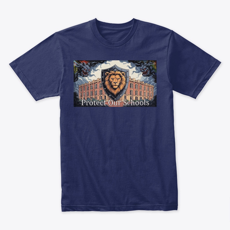 Lion - protect our schools