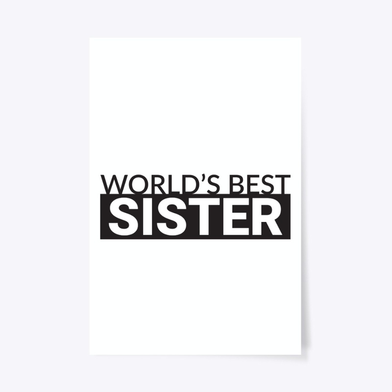 World's Best Sister home decor