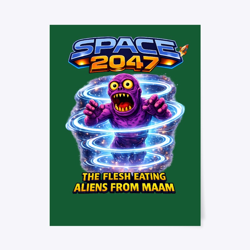 A flesh eating alien from Maam