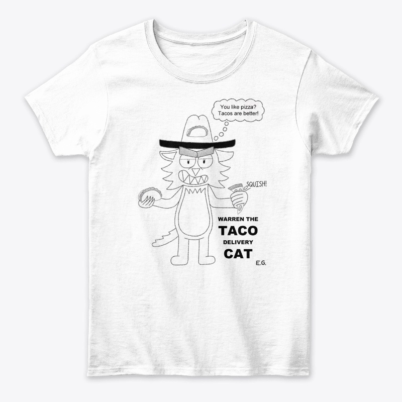 Warren the Taco Delivery Cat Classic