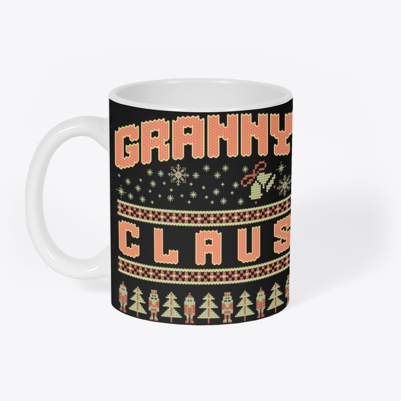Fun Granny Claus Christmas Design