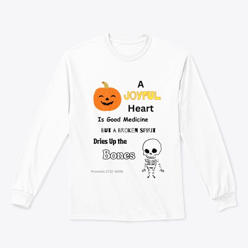 A Joyful Heart - for light color shirts