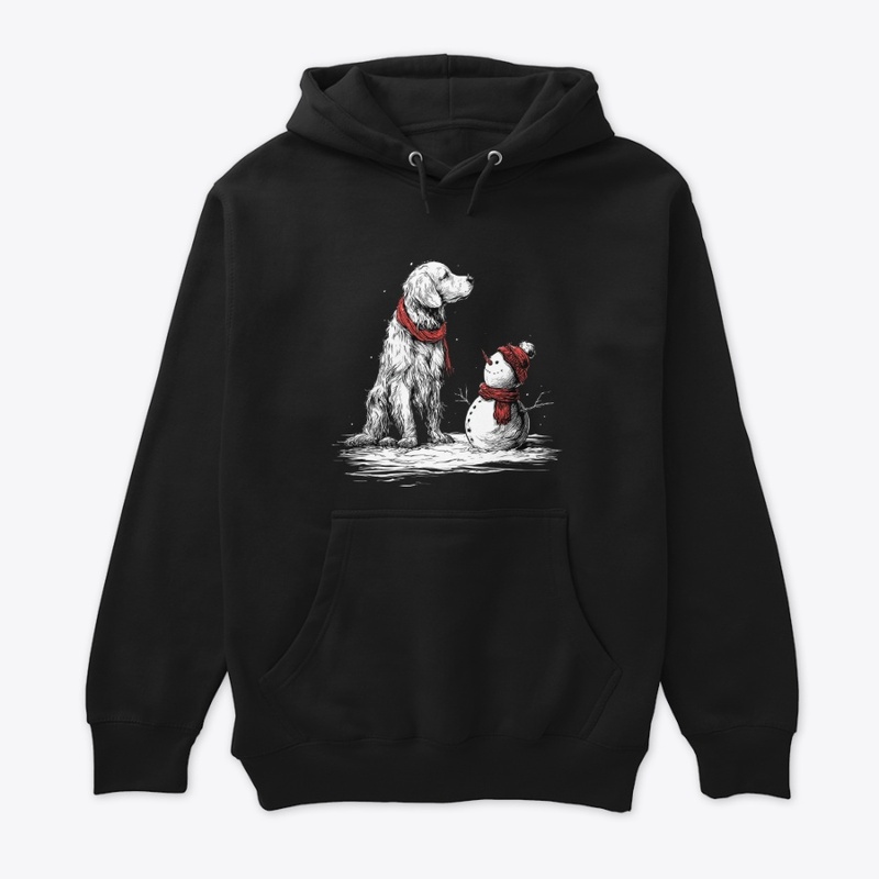 Snowy Night Pup