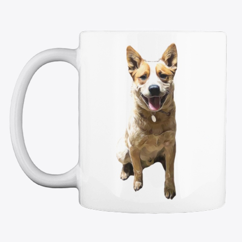 SHN 7 Individual Red Heeler die cut