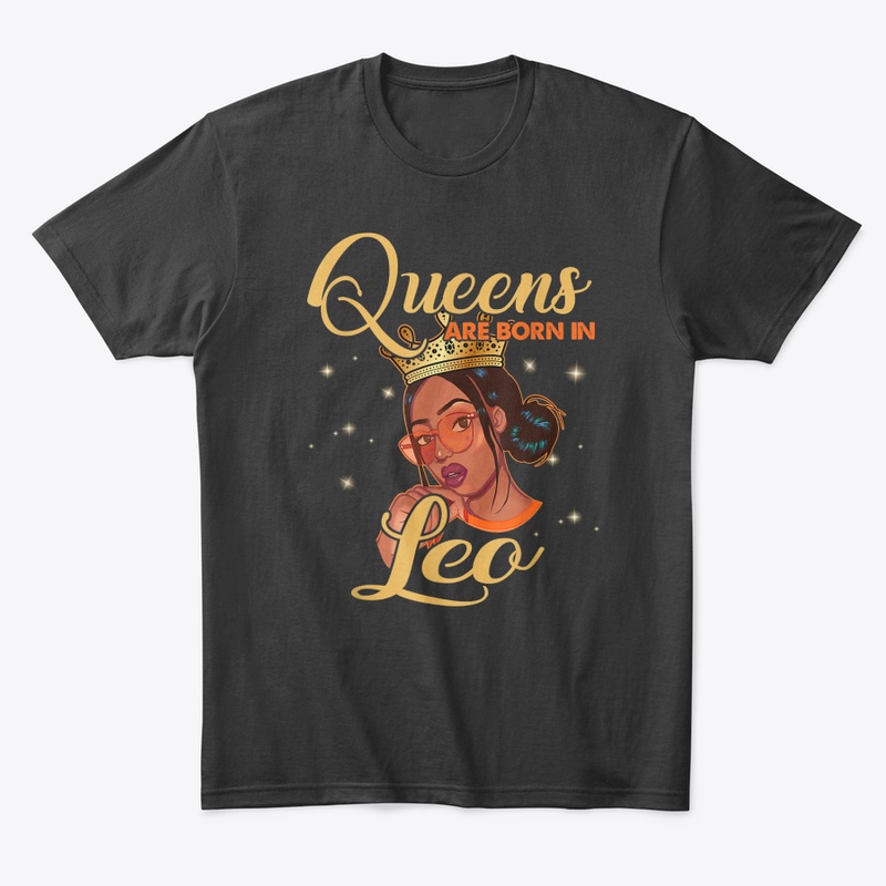 S Are Born In Leo Birthday Shirt Afro Bl