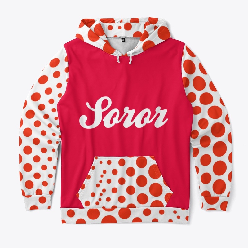 Red and White Polka Dot Soror 