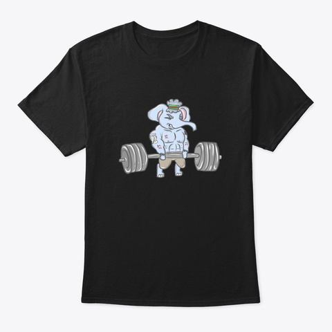 Sport Fitness Health Competitive Sport E Black T-Shirt Front