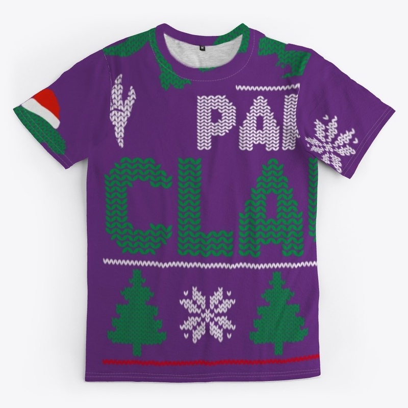 Mens Funny Papa Claus Christmas T-Shirt 