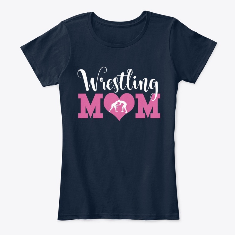 Wrestler Mom Women Wrestling Mom T-Shirt