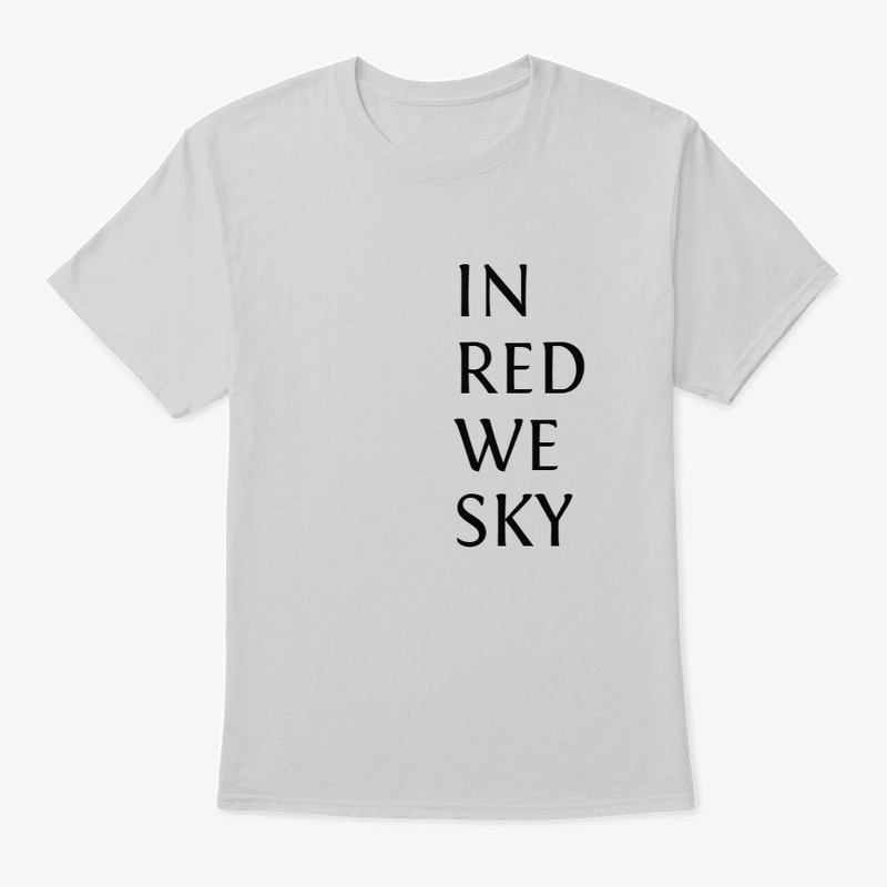 In red we sky