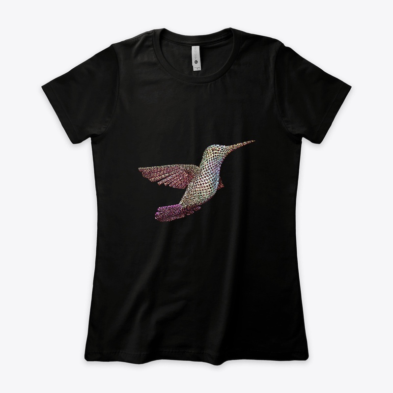 3D woven Hummingbird stylized