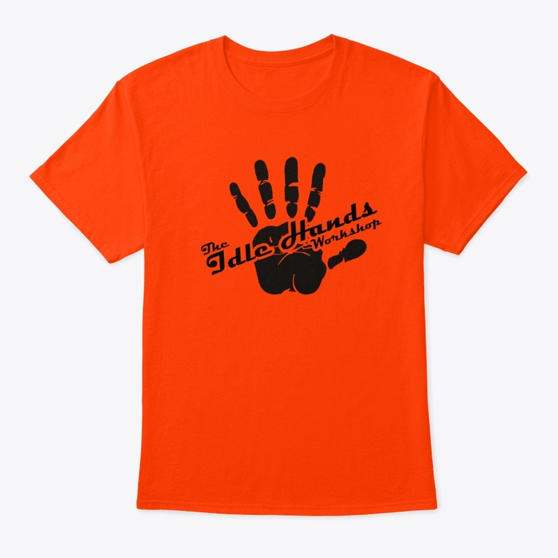 The Idle Hands Workshop Basic Logo Dark